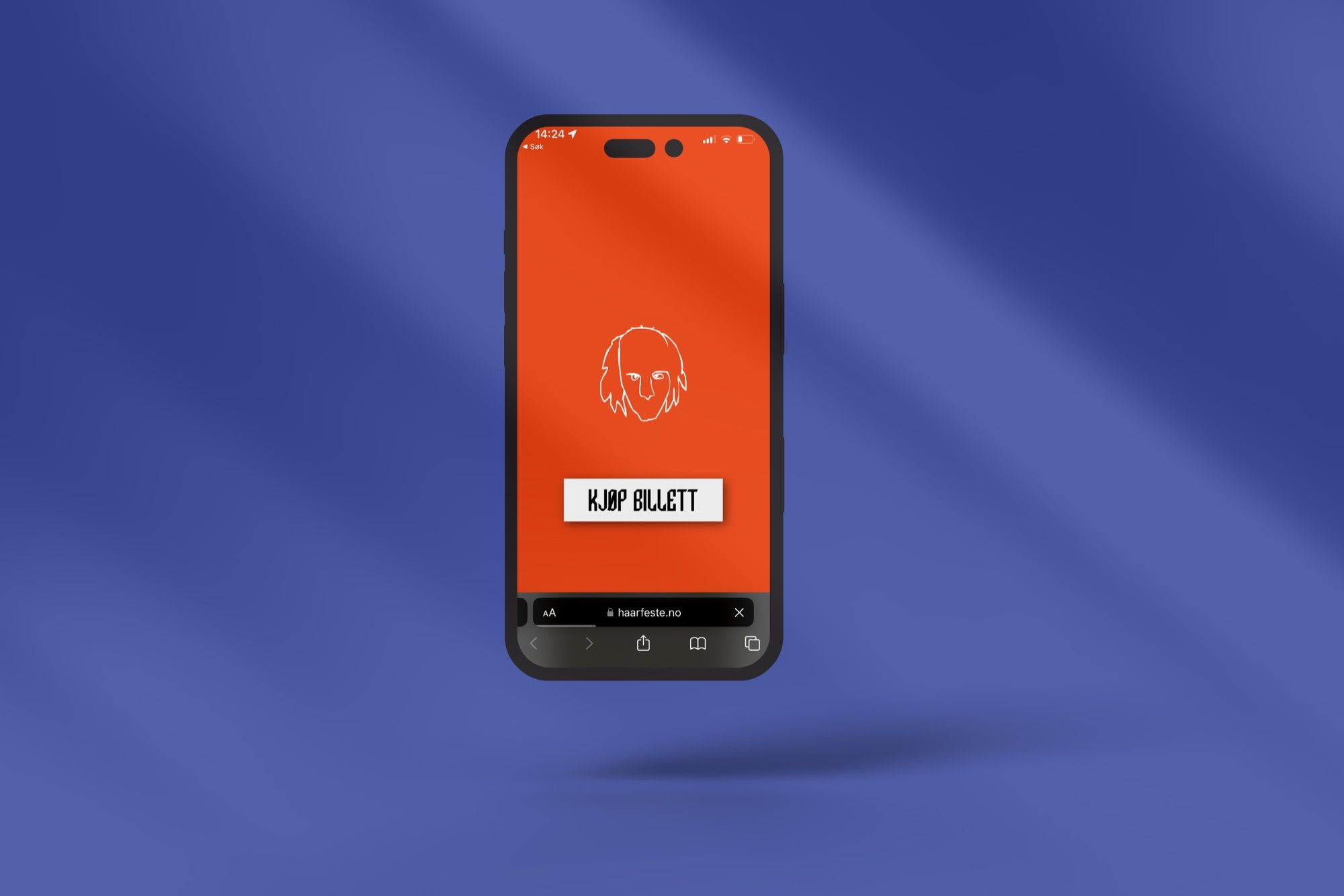 Hff Mockup Mobiltelefon.